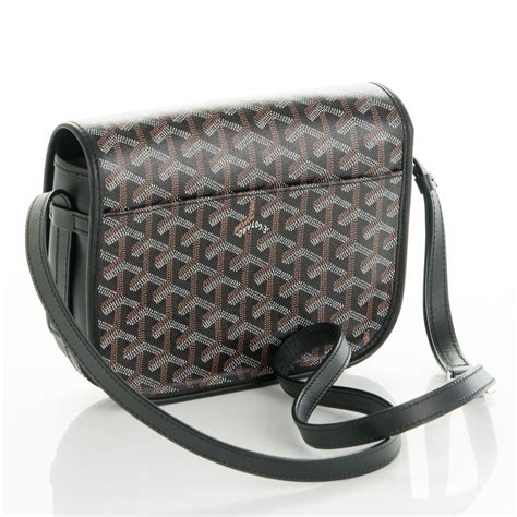 goyard blakc camera bag|Goyard belvedere pm price.